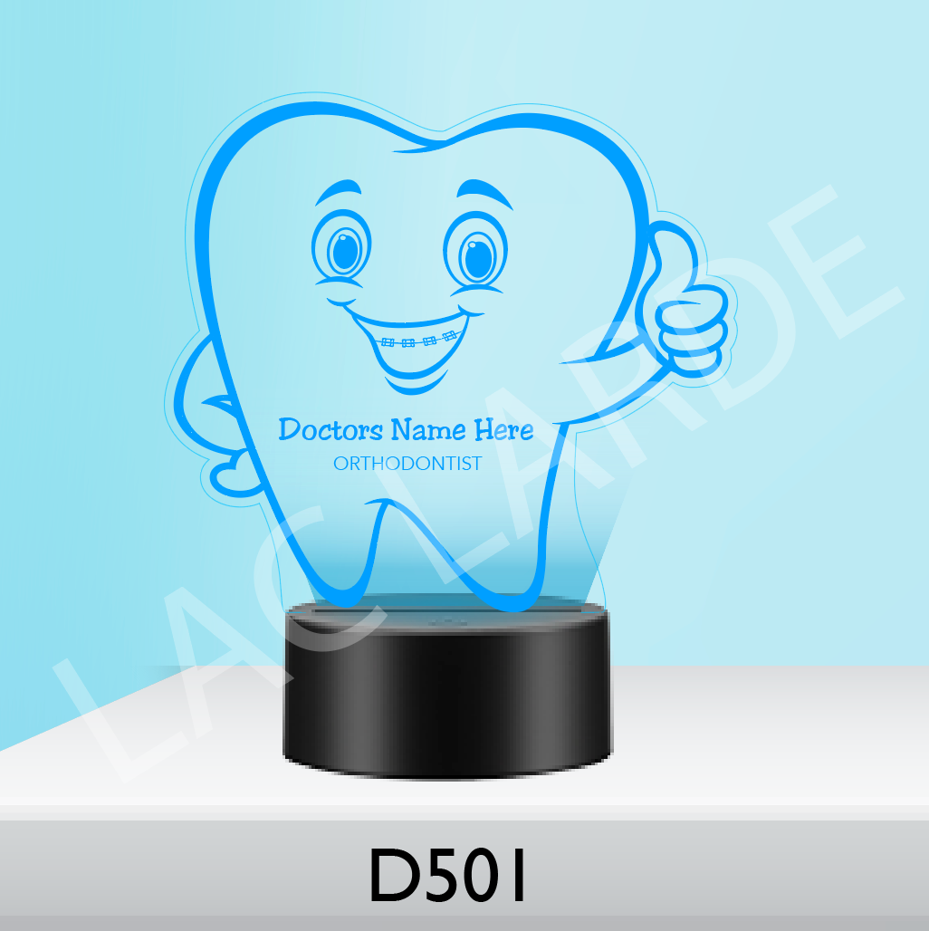 Orthodontist Thank You Gift LED Desk Lamp 501