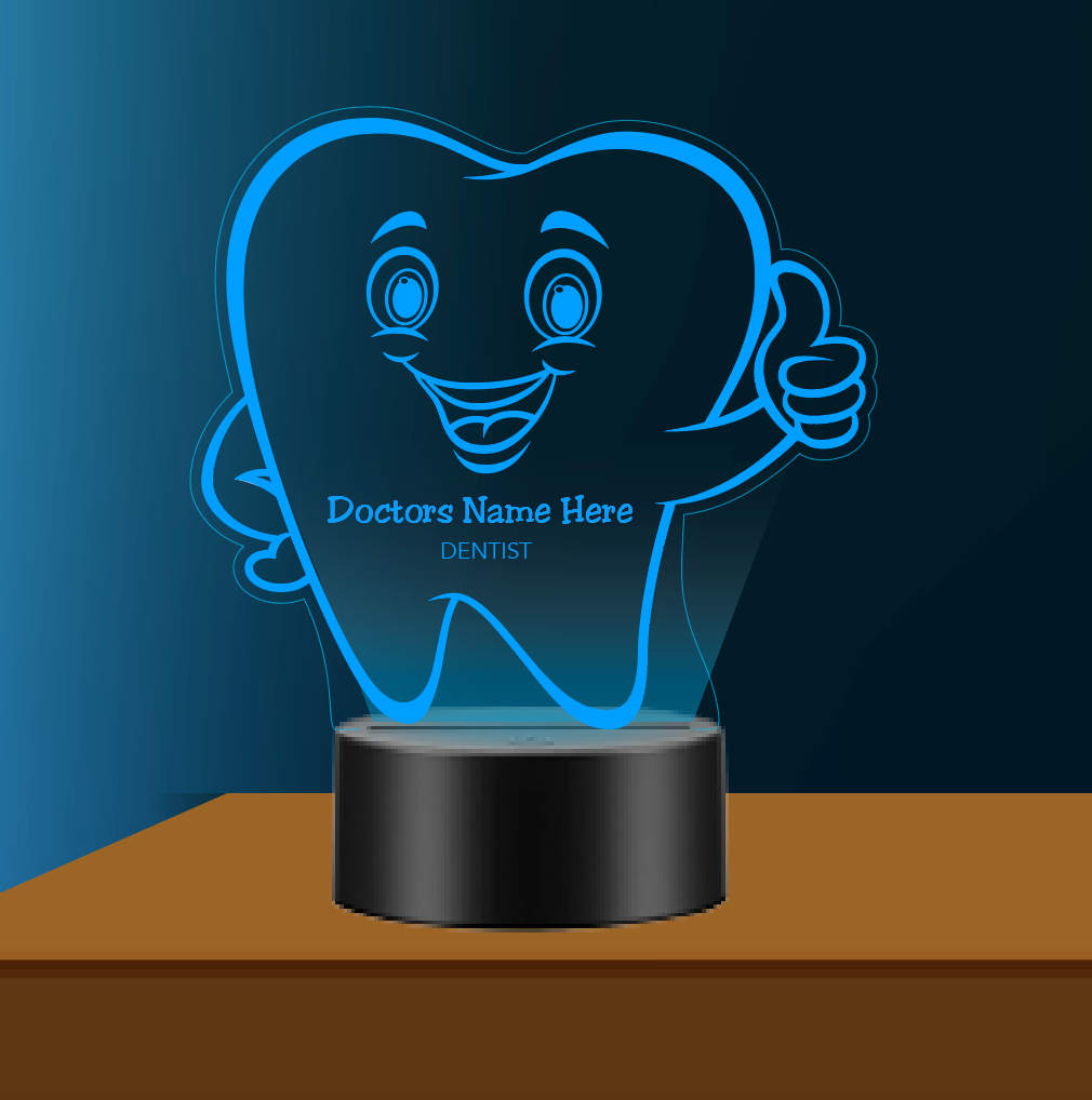 Dentist Thank You Gift Acrylic Light