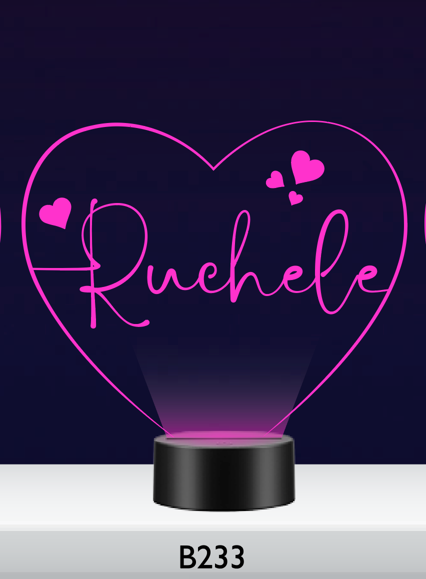 Custom LED Night Light - Personalized LED Light Online