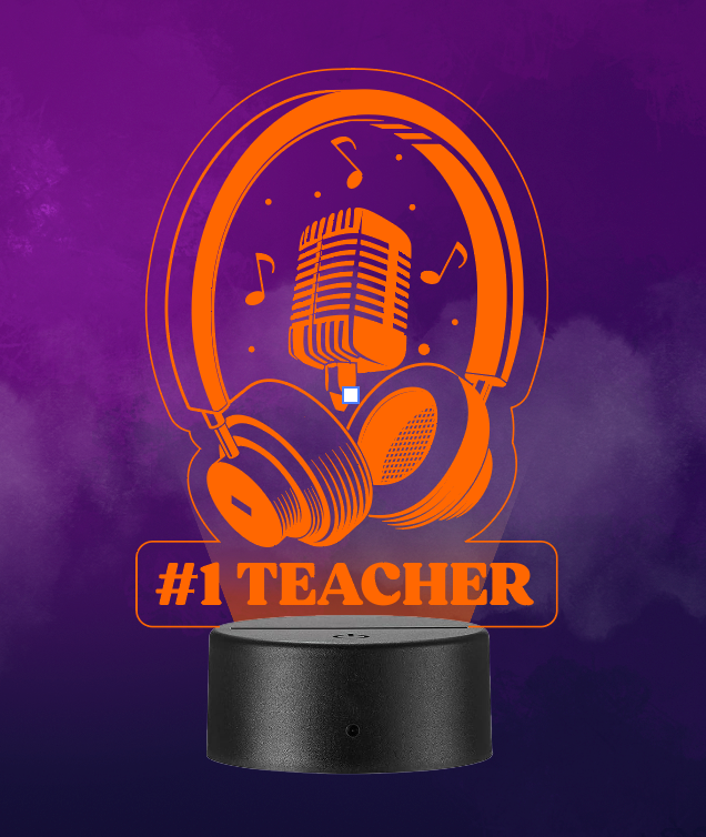 B331 - Music Teacher LED Nightlight