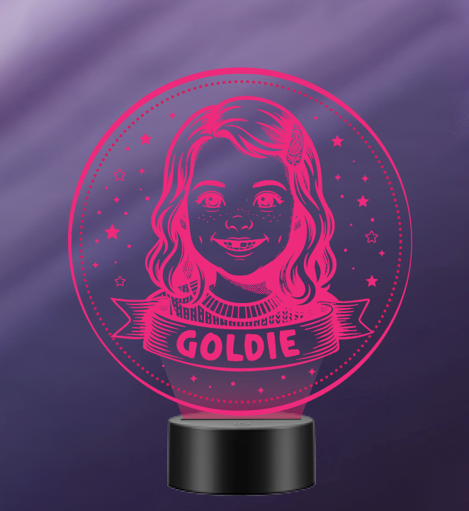 C400 - Personalized Cartoon Light