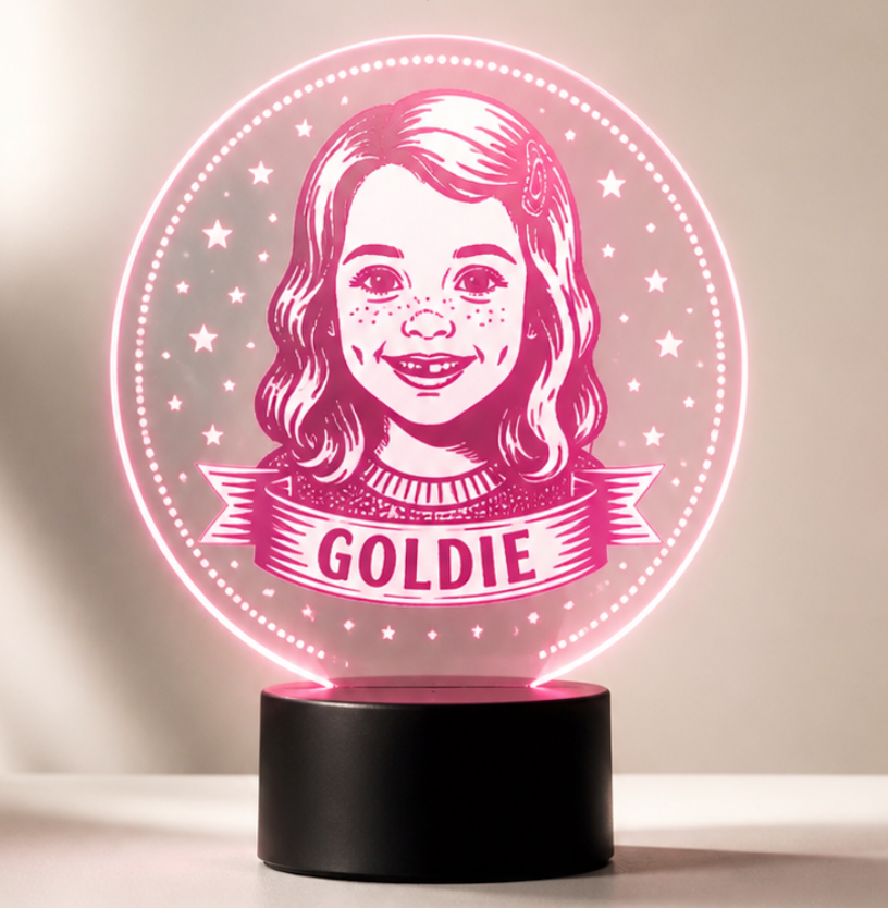 C400 - Personalized Cartoon Light