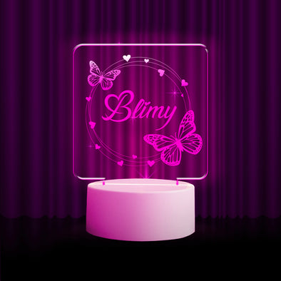 Butterfly and Hearts LED Nightlight