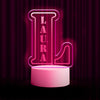 Letter with Name Inside LED Nightlight