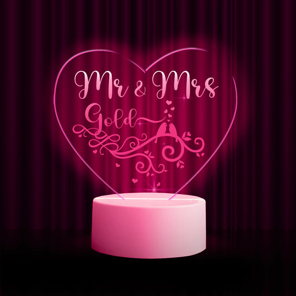 Mr & Mrs LED Nightlight