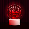 Best Dad In The World LED Nightlight